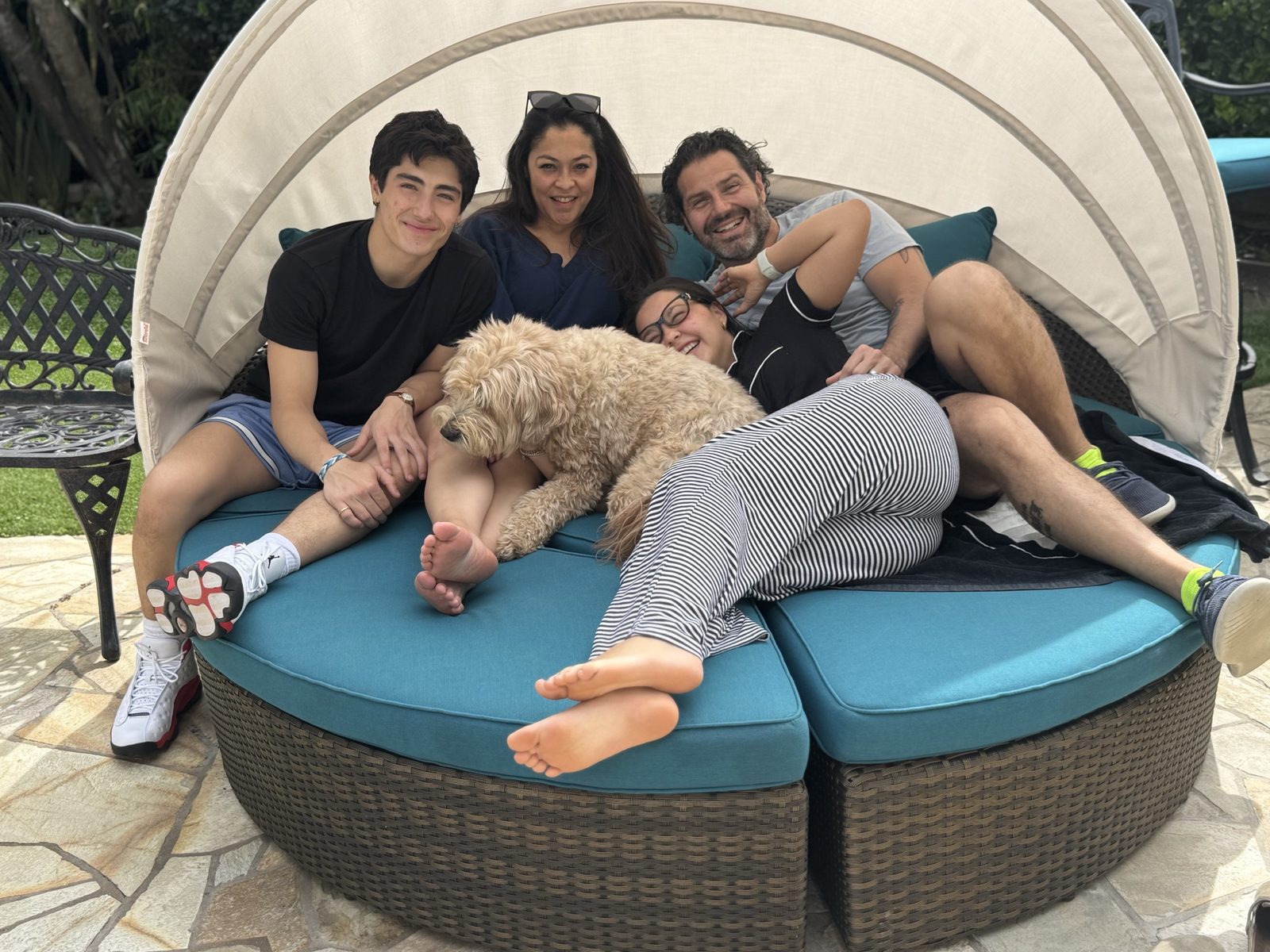 Marie with her family, the reason Stella D's exists